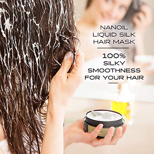 Liquid Silk Hair Mask 300ml - Regeneration, Smoothness, Health & Shine, Reconstruction & Resilience - Image 3