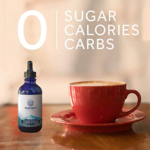 Natural Liquid Stevia Drops 4 fl oz Sugar-Free Sweetener No Aftertaste Zero Calories - Image 2