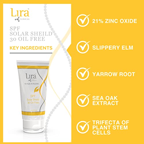 Lira Clinical SPF 30 Oil-Free Solar Shield Sunscreen 3.4 oz Lotion - Image 5