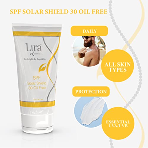Lira Clinical SPF 30 Oil-Free Solar Shield Sunscreen 3.4 oz Lotion - Image 3