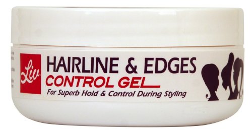 Liv Hairline and Edges Control Gel 4 oz for All Hair Types Smooth Hold