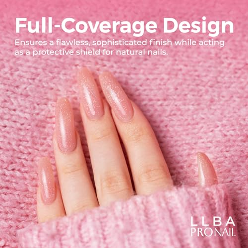 LLBA Soft Gel Nail Tips - 360Pcs Soft Gel Nail Extension Tips, 10 Sizes Clear Full Cover Fake Nails for Nail Extension, Long-Lasting Salon Quality, Natural Look & Comfortable Wear (Round, Short) - Image 8
