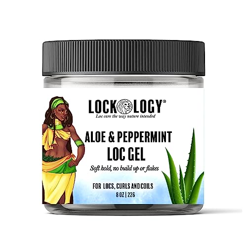 Loc Gel, and Loc Gel For Retwist, Locking Gel - Organic Aloe and Peppermint Retwisting Gel and Loc Retwist Products For Dreadlock Accessories