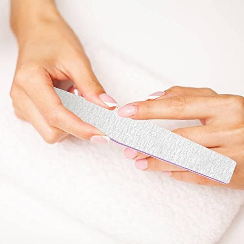 Lofuanna 15-Piece Double-Sided Nail File Set for Acrylic Gel Nails Washable Tools - Image 7