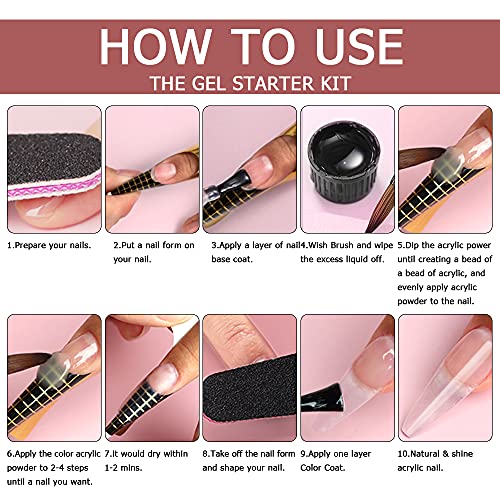 Lofuanna 17g Professional Acrylic Powder Salon Quality Acrylic Nail Powder for Nails Extension Nail Art System for Home/Salon (5) - Image 5