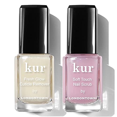 LONDONTOWN Cuticle Care Set Healthy Nails Soft Cuticles 2-Piece Kit