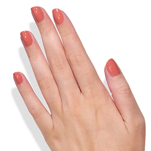 LONDONTOWN Gel Nail Polish - Cactus Coral, UV/LED Color, Vegan, Cruelty-Free Nail Lacquer, Dusty Pink, 12mL - Image 2