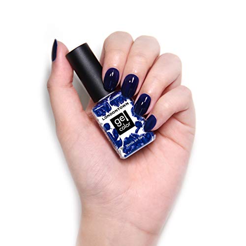 LONDONTOWN UV/LED Gel Nail Color, Nail Lacquer, Shades of Blue, Vegan, Cruelty Free - Image 2