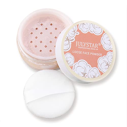 Loose Face Powder, Oil Control Face Pressed Powder,Loose Baking Face Setting Powder Makeup, Natural Matte Smooth Setting Powder Long-lasting Waterproof,8g (02# Pink Complexion) - Image 8