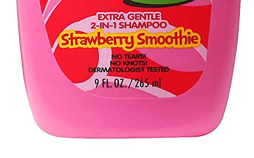 L'Oreal Kids Extra Gentle 2-in-1 Shampoo, Strawberry Smoothie, 9 fl; oz. - Image 3