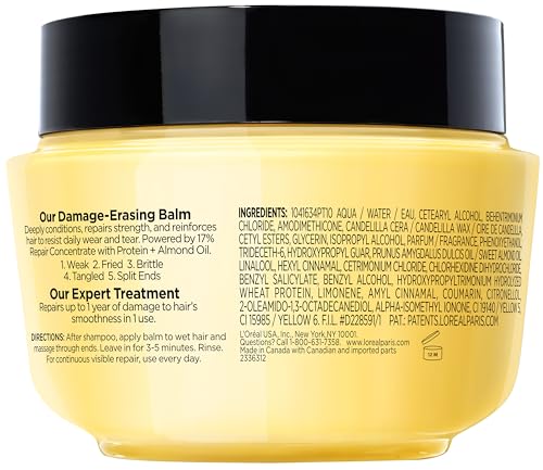 L'Oreal Paris Elvive Total Repair 5 Damage-Erasing Balm with Almond and Protein, 8.5 Ounce - Image 6