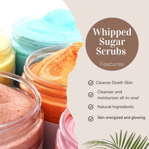 Love Spell Whipped Sugar Scrub Soap 5 oz, Balance and Relaxation - Image 3