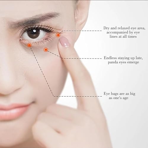Lumineyez Collagen Anti-Wrinkle Eye Cream, Collagen Anti Aging Face Cleanser, Repair Eye Cream, Anti Aging Eye Bag Cream, Eye Cream Hydrating (D) - Image 4