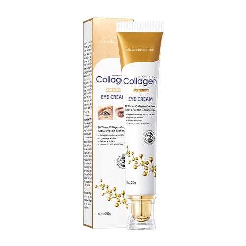 Lumineyez Collagen Anti-Wrinkle Eye Cream, Collagen Anti Aging Face Cleanser, Repair Eye Cream, Anti Aging Eye Bag Cream, Eye Cream Hydrating (D)