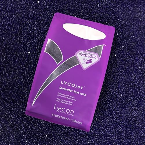 Lycon LycoJet Lavender Bead Wax 800g for Smooth Hair Removal - Image 2