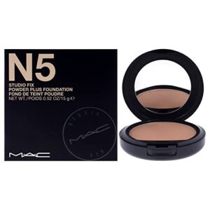 MAC Studio Fix Powder Foundation N5 0.52 oz Lightweight Long-Lasting