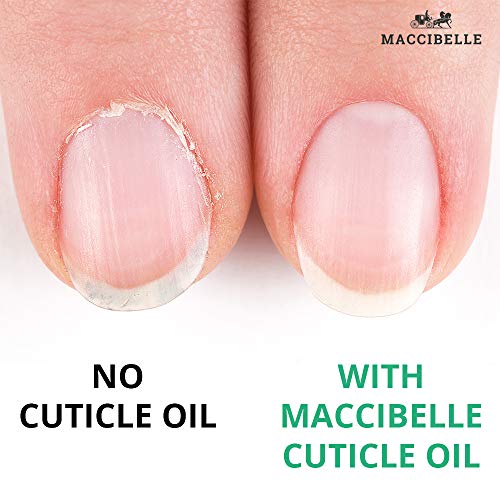 Maccibelle Cuticle Oil 0.5 oz - Heals Dry Cracked Cuticles (Milk & Honey) - Image 3