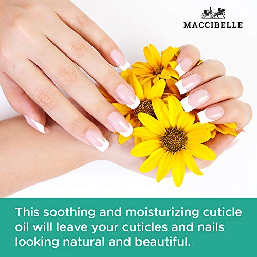 Maccibelle Cuticle Oil 0.5 oz - Heals Dry Cracked Cuticles (Milk & Honey) - Image 4