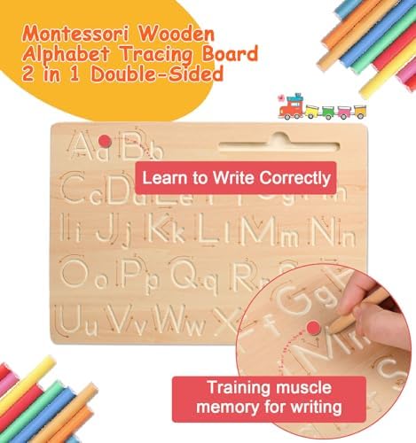 Magnetic Wooden Color and Number Maze Puzzle Board for Toddlers 3 Plus Years Old - Image 6