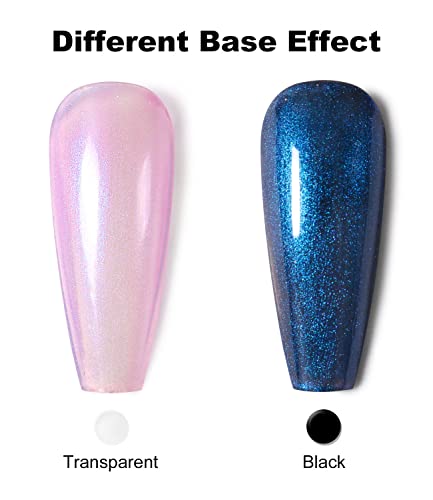 Major Dijit Gel Nail Polish - Jelly Glass UV Led Gel Polish Natural Girly Colors Pearl Translucent Cruelty-Free Nail Lacquer, 15ml/0.5floz - Image 3