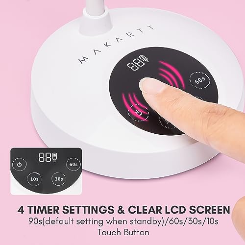 Makartt 9D Magnetic Cat Eye Gel Polish Kit with 10W Rechargeable UV Nail Lamp - Image 9