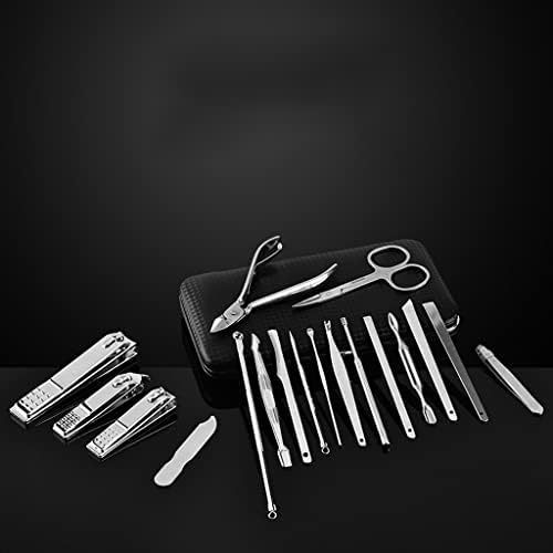 Manicure Kit Stainless Steel 18-Piece Nail Clippers Set Manicure Nail Tool Set Nail Clippers Set Manicure Clippers Suitable for Outdoor Travel Nail Clippers Kit - Image 7