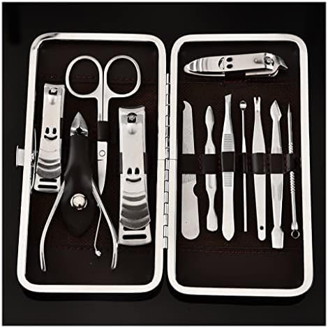 Manicure Kit Stainless Steel 18-Piece Nail Clippers Set Manicure Nail Tool Set Nail Clippers Set Manicure Clippers Suitable for Outdoor Travel Nail Clippers Kit - Image 3