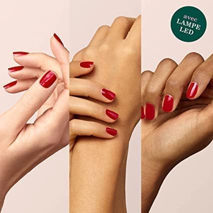 Manucurist Green Flash LED Gel Nail Polish - Nude - 12-Free, Bio-Sourced (84%) Nail Polish - Made in France - 0.5 fl oz - Image 9