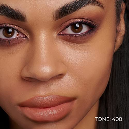 Matte Gel Lip Liner Pencil | Weightless & CreamyTexture - Sharpenable - Longwear & Waterproof - High Pigmented & Flawless Finish - Cruelty-free & Paraben-Free, 408, 1,7g/0.05oz. (Rose Plum) - Image 2