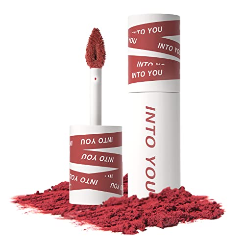 Matte Lipstick Lip Mud, Waterproof Long Lasting Smudge Proof Velvet Lip Stains, Multi-Purpose for Lip and Cheek, Non-Stick Cup Not Fade Lip Gloss Makeup Cosmetics Official Directly (EM07)