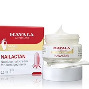 Mavala Nail Care Nailactan Nutritive, Nail Cream In Jar, Supports Damaged Nails, Nourishing, Moisturizing Nail Care Cuticle Cream, Promotes Nail Growth, 0.5 Ounce Jar