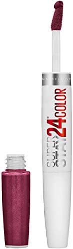 Maybelline Super Stay 24 Liquid Lipstick, Always Heather, Moisturizing Balm, 1 Count
