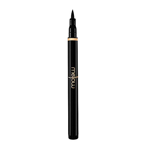Mellow Liquid Eyeliner Pen - Long Wearing & Smudge Proof Precision Eye Liner Pencil Tool with Super Slim Fine Point for Perfect Eye Makeup - Quick Drying Formula - Black Cosmetics