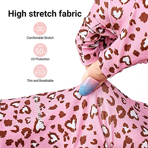 MelodySusie UV Glove for Gel Nail Lamp, Professional UPF50+ UV Protection Gloves for Manicures - Image 7