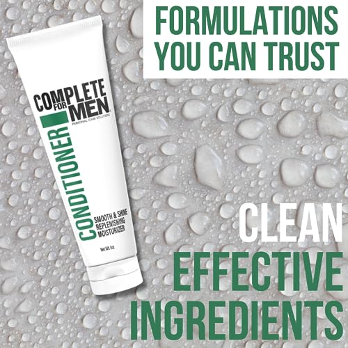 Mens Conditioner & Conditioner for Men: Smooth and Shine, Natural Hair Moisturizer, Repairs and Nourishes, Soothes Scalp, Adds Depth and Hair Repair - Image 3