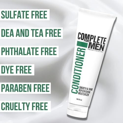 Mens Conditioner & Conditioner for Men: Smooth and Shine, Natural Hair Moisturizer, Repairs and Nourishes, Soothes Scalp, Adds Depth and Hair Repair - Image 6