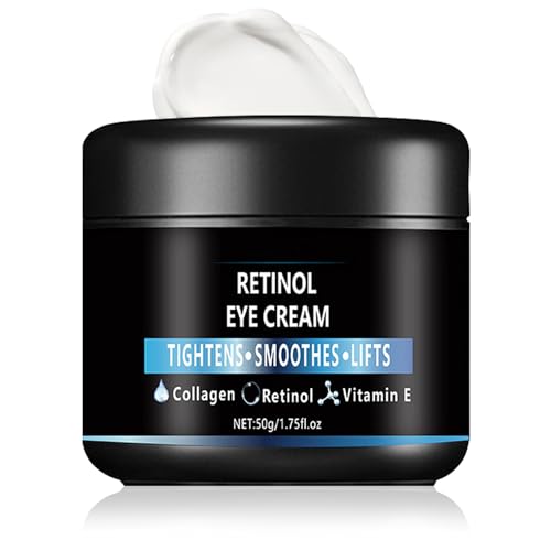 Men's Eye Cream,Hydrating Eye Cream for Men,Smooth Under Eye Cream for Dark Circles and Puffiness,Moisturizing Eye Cream Reduce Wrinkles Fine Lines & Firm Skin