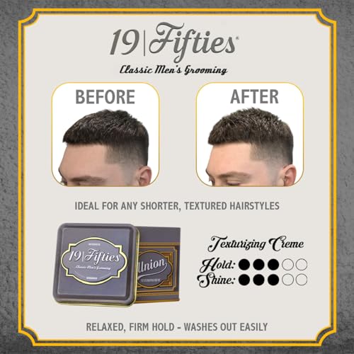 Men's 4oz Styling Cream All-Day Hold Neutral Shine Effortless Hair Styling - Image 2