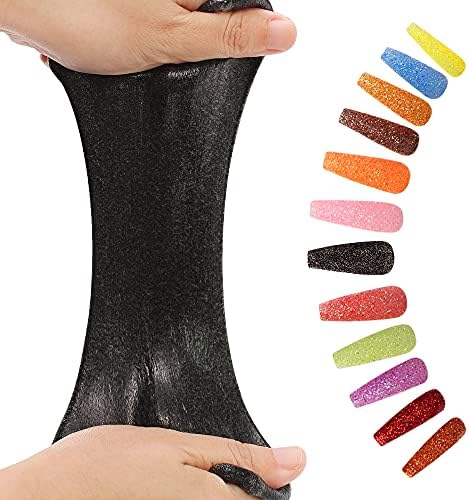 Metallic Black Glitter Powder, 150g Multi Purpose Dust Powder for Arts & Crafts, Ultra Fine Glitter for Nail Decoration Face Eye Body Hair and Festival Weddings Flowers (Metallic Black) - Image 4