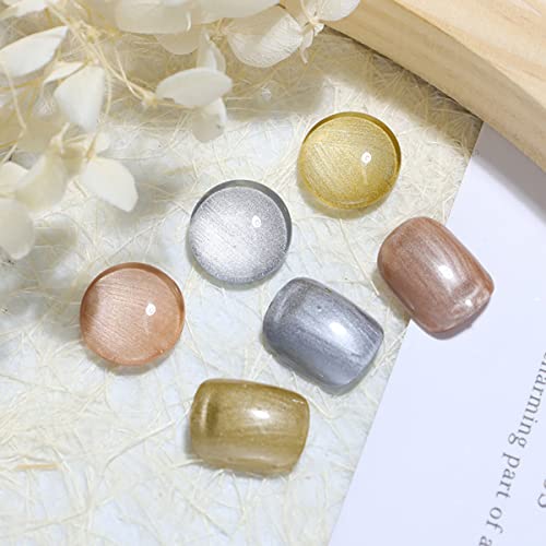 Metallic Painted UV Gel Nail Polish,3 Colors 3D Nail Art Creative Elastic Metallic Painted Glue Soak Off Nail Polish Home DIY Manicure Nail Salon Varnish Golden Silver Rose Golden - Image 5