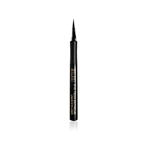 Milani Eye Tech Extreme Liquid Eyeliner - Blackest Black (0.03 Fl. Oz.) Vegan, Cruelty-Free Liquid Eyeliner to Define & Intensify Eyes for Long-Lasting Wear