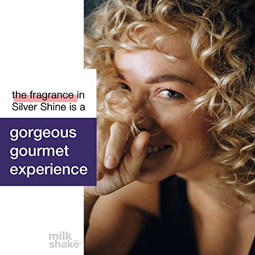 milk_shake Silver Shine Purple Shampoo 10.1 Fl Oz + Silver Shine Purple Conditioner 8.4 Fl Oz - Blonde Shampoo and Conditioner for Brassy Hair - Image 5
