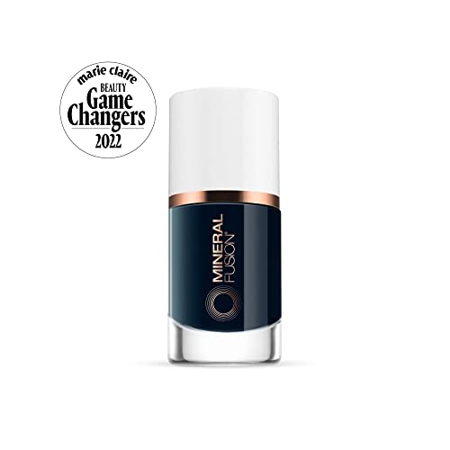 Mineral Fusion Nail Polish, Dark Blue, Deep Dive Deep Dive 0.33 Fl Oz (Pack of 1) - Image 2
