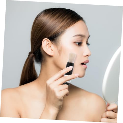 Mipcase Makeup Brush Bottle Brush Foundation Brush Make up Brush Small Powder Brush Blush for Makeup Refillable Powder Brush Makeup Powder Brush Nylon Travel Loose Powder Portable - Image 5