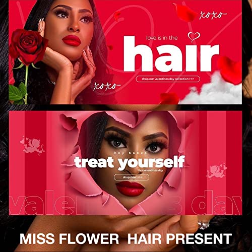 Miss Flower 250% Density Lace Front Wigs Human Hair 28Inch Straight Real Full Large Lace Space 13x4 Frontal Wigs Human Hair For Black Women HD Transparent Lace Front Wigs Human Hair Pre Plucked - Image 6