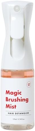 Mist Spray (2 Types) - Dog Detangler & Deodorizing Spray & Dandruff and Itch Relieving Spray 5.8 fl.oz (170ml) (Detangling & Deodorizing)