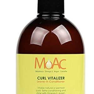 MOAC Argan Curl Vitalizer Leave-in Conditioner 290ml Bottle for Enhanced Hydration and Curl Definition