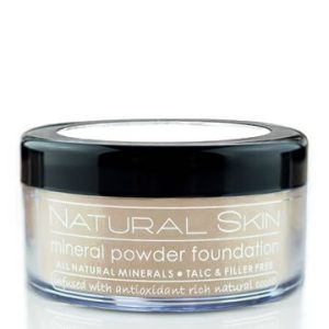 MODE Natural Skin Foundation, Loose Mineral Powder, 0.42 oz (Shade 214 Light Warm) Breathable Full Coverage, Cruelty Free and Vegan Makeup, Flawless Complexion, Chocolate Skincare, USA Made