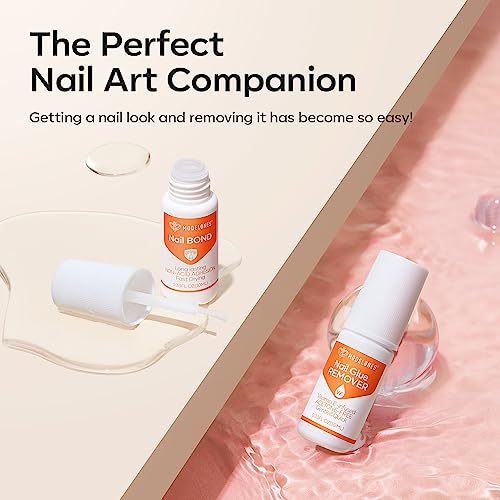 Modelones 15ml False Nail Glue and Remover Kit for Salon Quality Nails - Image 2
