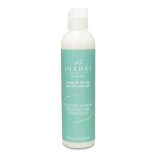 Moisture Supreme unscented Conditioner | Hair Conditioner for Men, Women, Baby, or Kids with Curly Hair | Hair Products for Naturally Curly Hair 8 oz | Made in the USA